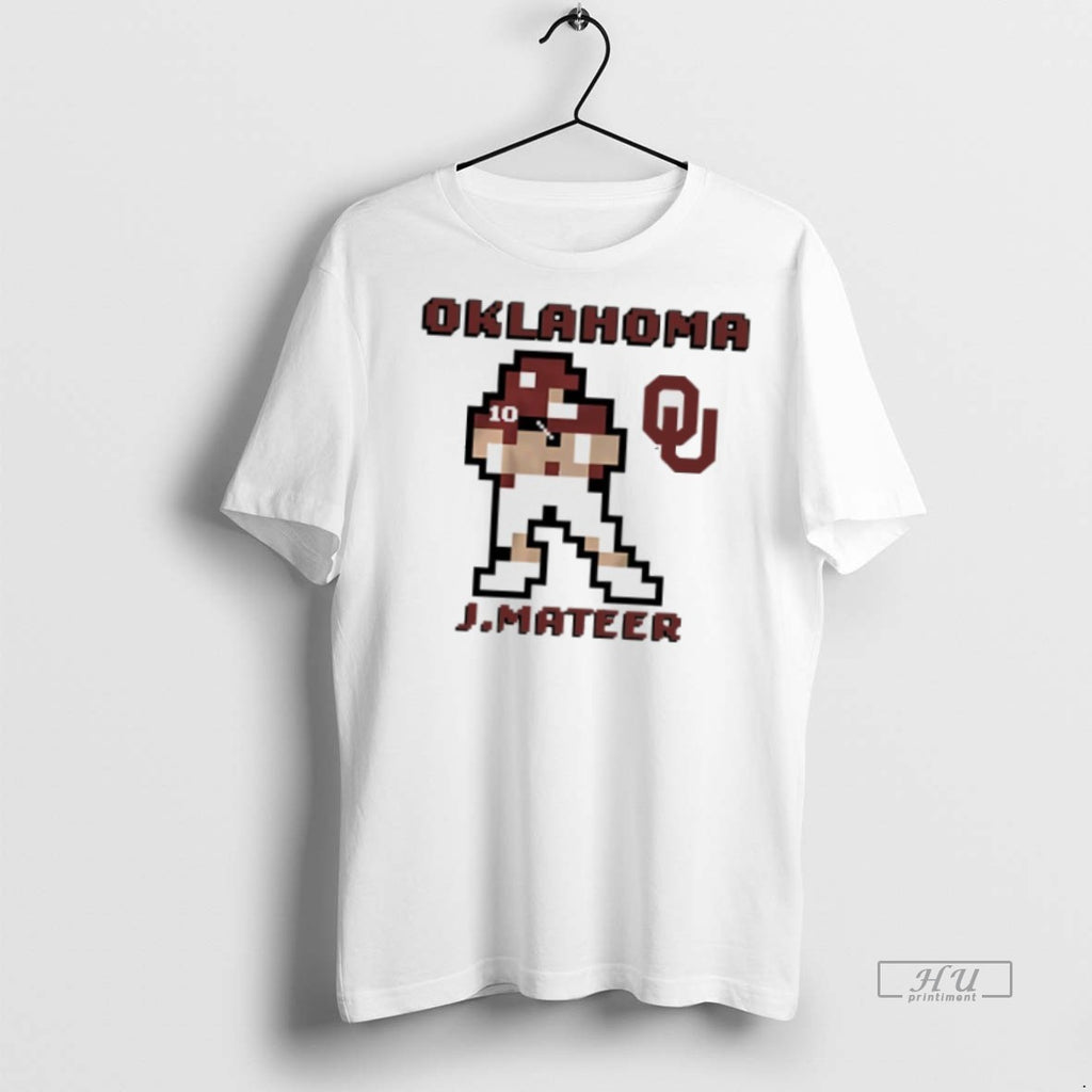 Officials Oklahoma Sooners Football John Mateer Retro Baller T Shirt Sweater