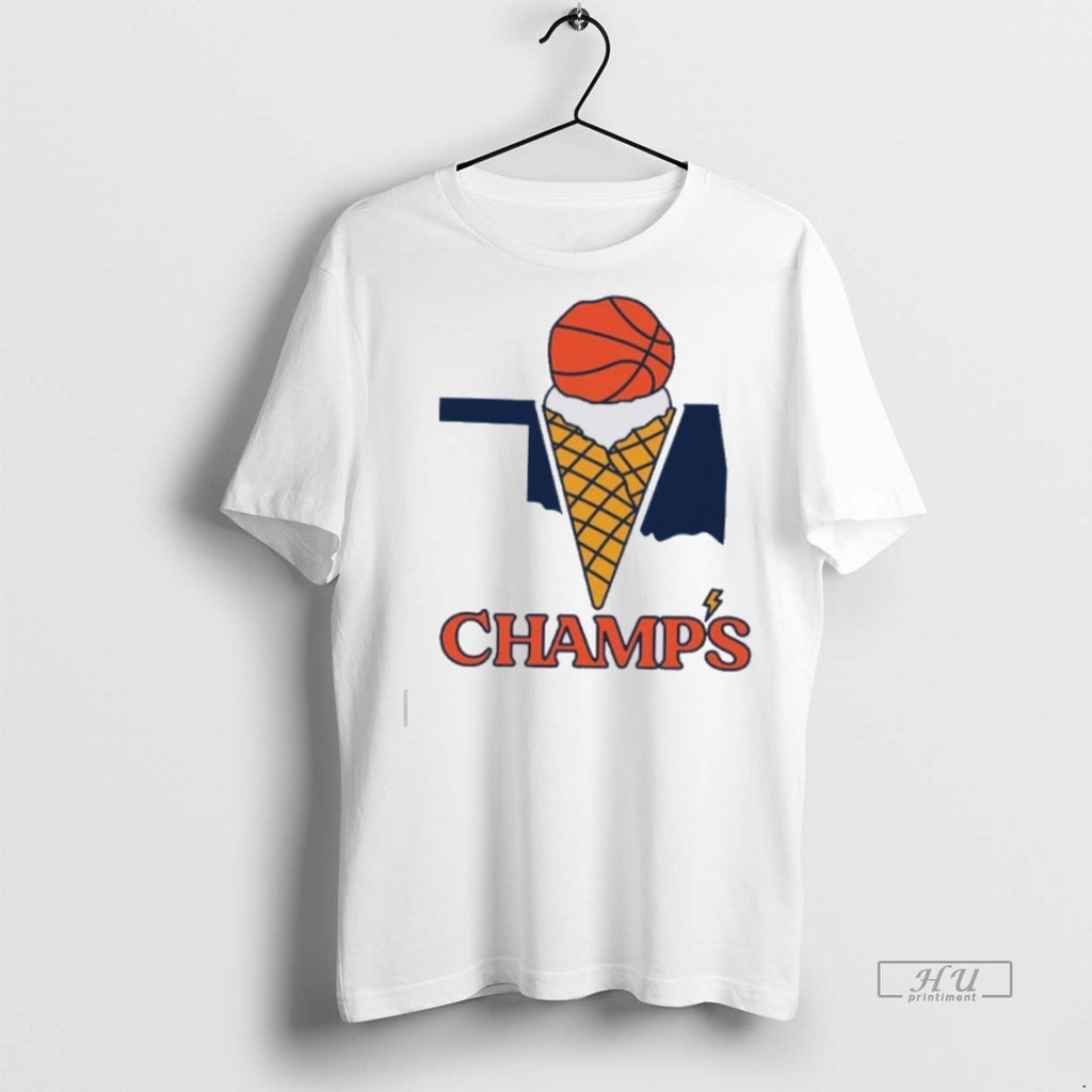 Officials Oklahoma Champs Ice Cream Logo T Shirt Sweater