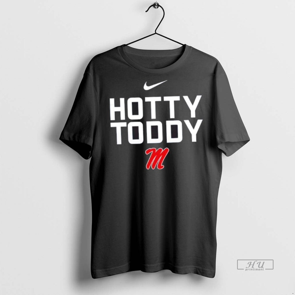 Officials Ole Miss Mens Basketball Hotty Toddy 2 Sided T Shirt Sweater