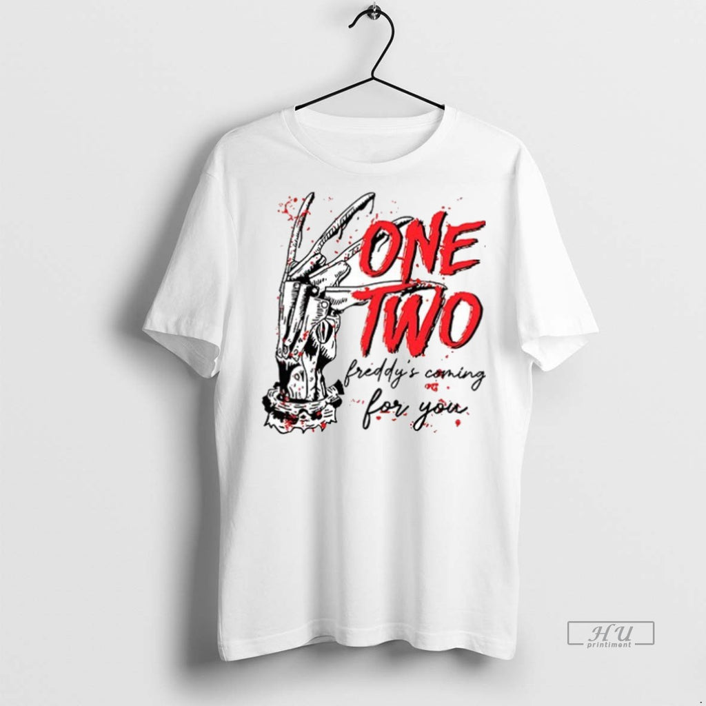 Officials One Two Freddys Coming For You Halloween Ceramic Ceramic And Classic Dad Cap Tee