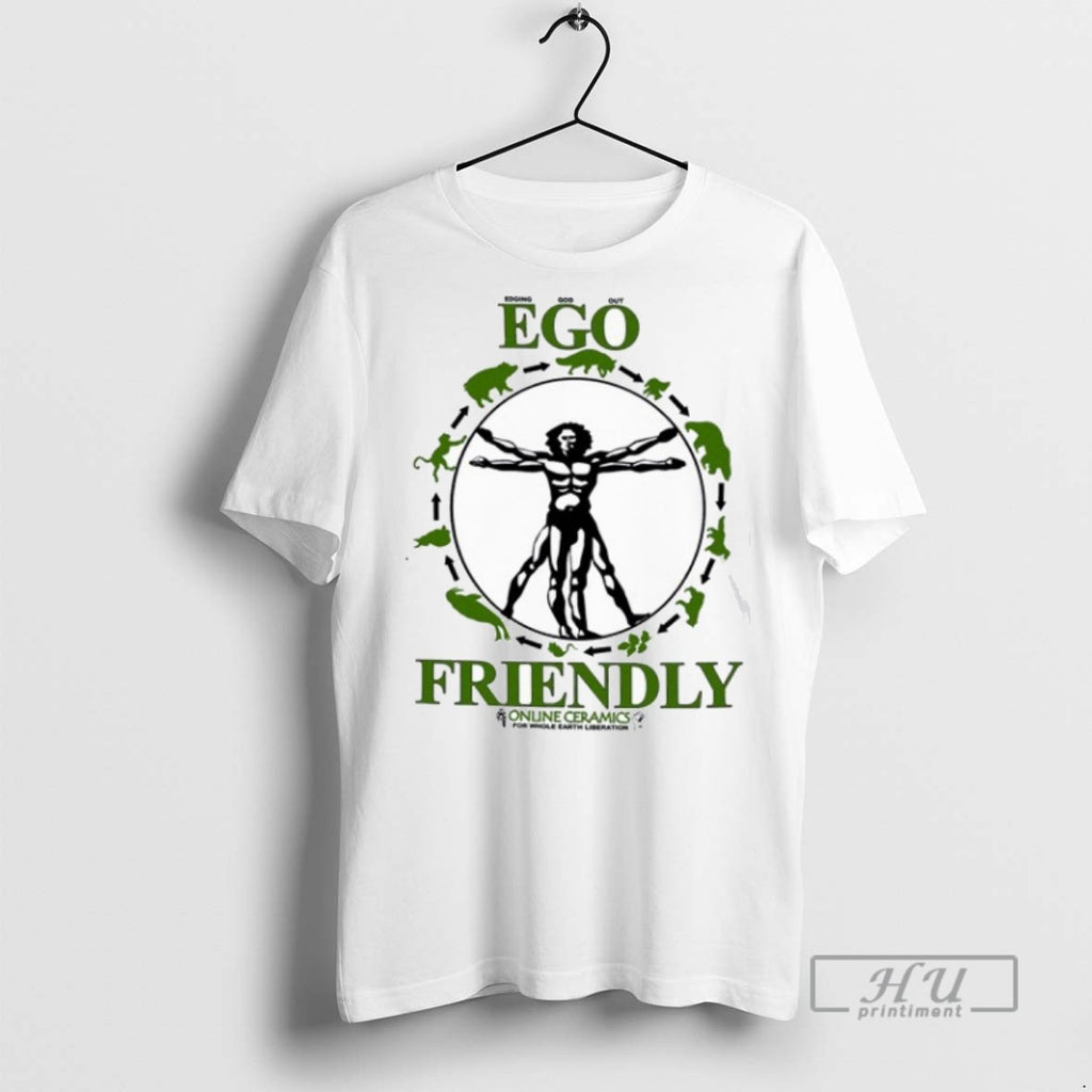 Officials Online Ceramics Edging God Out Ego Friendly T Shirt