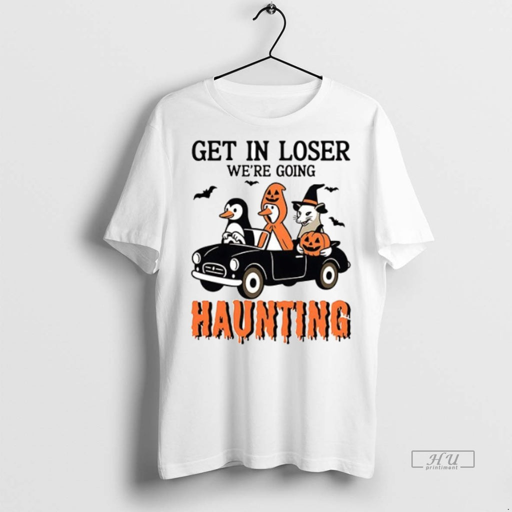 Officials Opossum Get In Loser Were Going Haunting Retro Halloween Ceramic Ceramic And Classic Dad