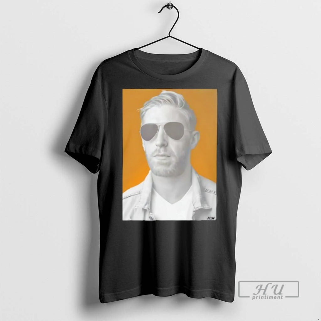 Officials Orange Cassidy Portrait Photo T Shirt