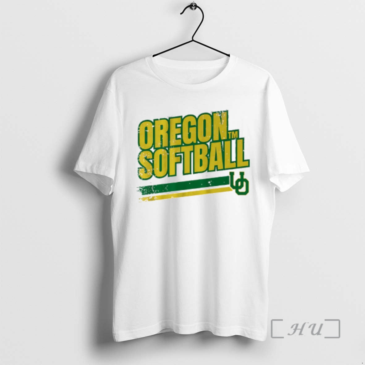 Officials Oregon Ducks Retro Softball Logo