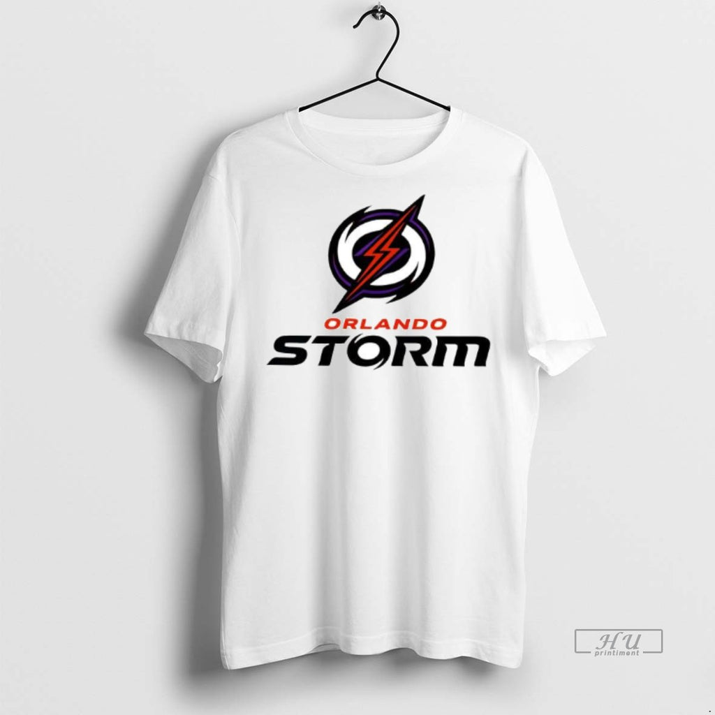Officials Orlando Storm Lockup Logo Style Tee Shirt Sweater