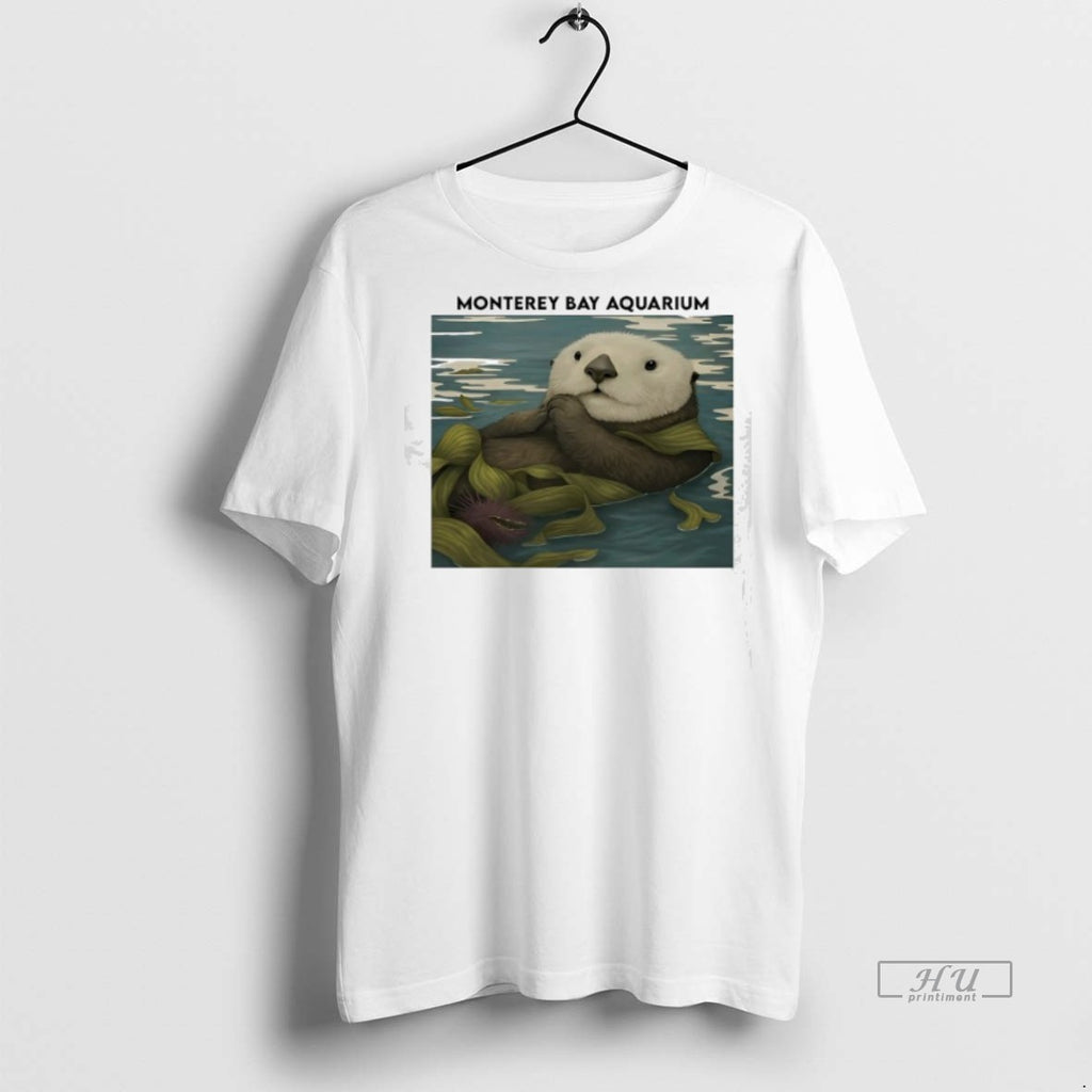 Officials Otter Monterey Bay Aquarium Tee Shirt Sweater