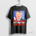 Officials Pam Bondi Its Time For The Truth Epstein Files Graphic Premium T Shirts Sweater
