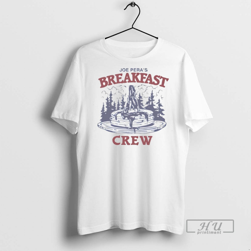 Officials Pancake Joe Peras Breakfast Crew T Shirt
