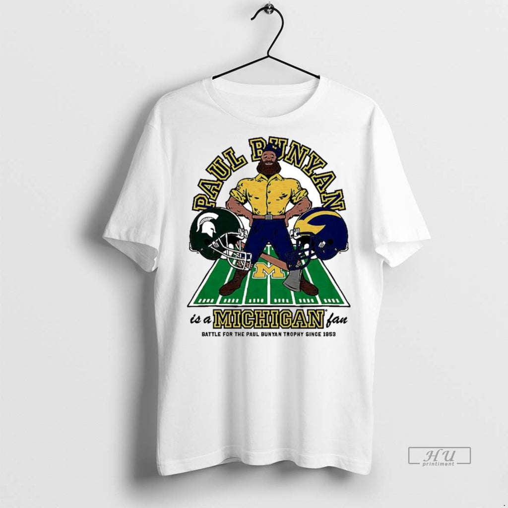 Officials Paul Bunyan Is A Michigan Fan Battle For The Paul Bunyan Trophy