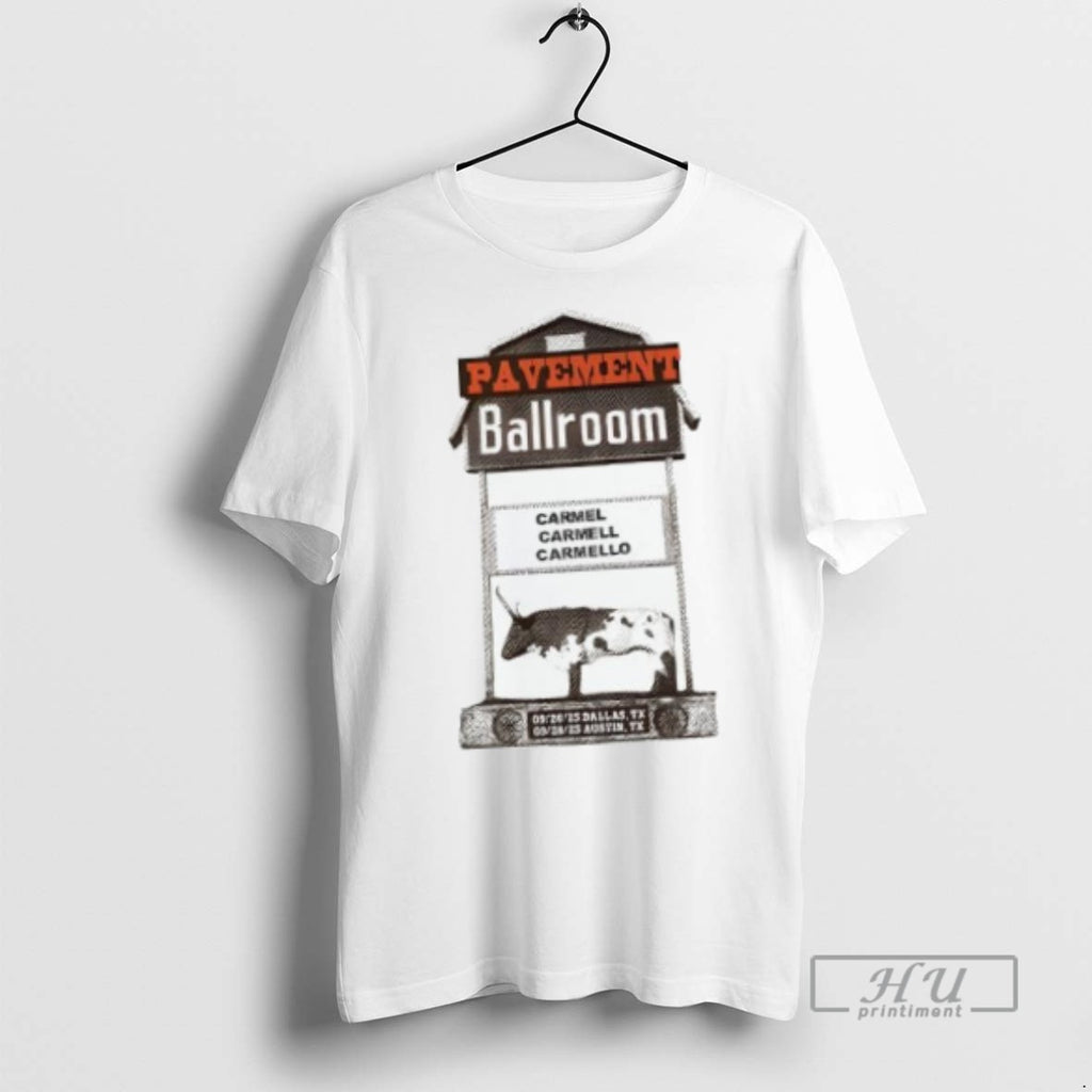 Officials Pavement Tour Texas 2025 Carmel Carmell Carmello T Shirt