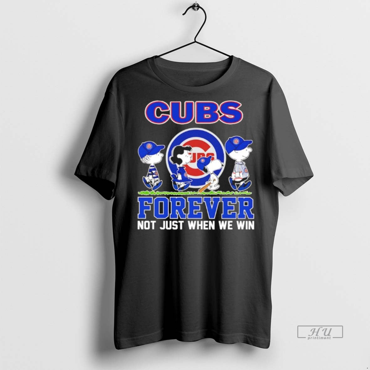 Officials Peanuts X Chicago Cubs October Forever Not Just When We Win Tee Shirt Sweater