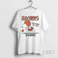 Officials Peanuts X Cleveland Browns Welcome To The Pound T Shirt Sweatshirt Hoodies