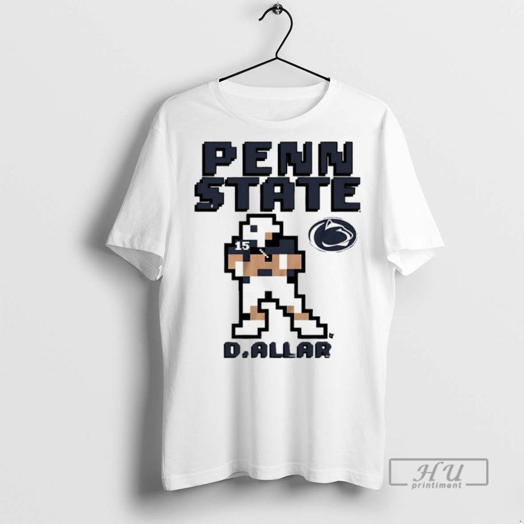 Officials Penn State Nittany Lions Football Drew Allar Pixel T Shirts Sweatshirt Hoodies