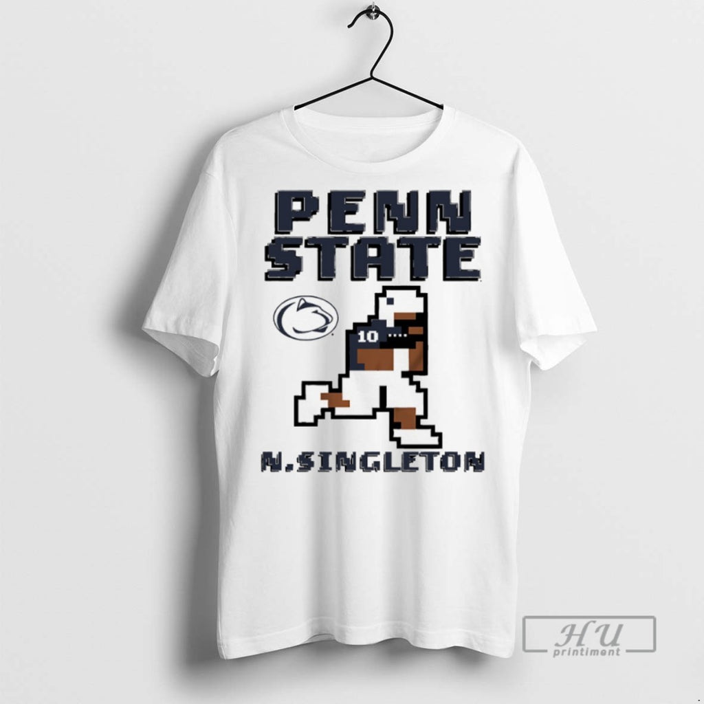 Officials Penn State Nittany Lions Football Nicholas Singleton Pixel T Shirts Sweatshirt Hoodies