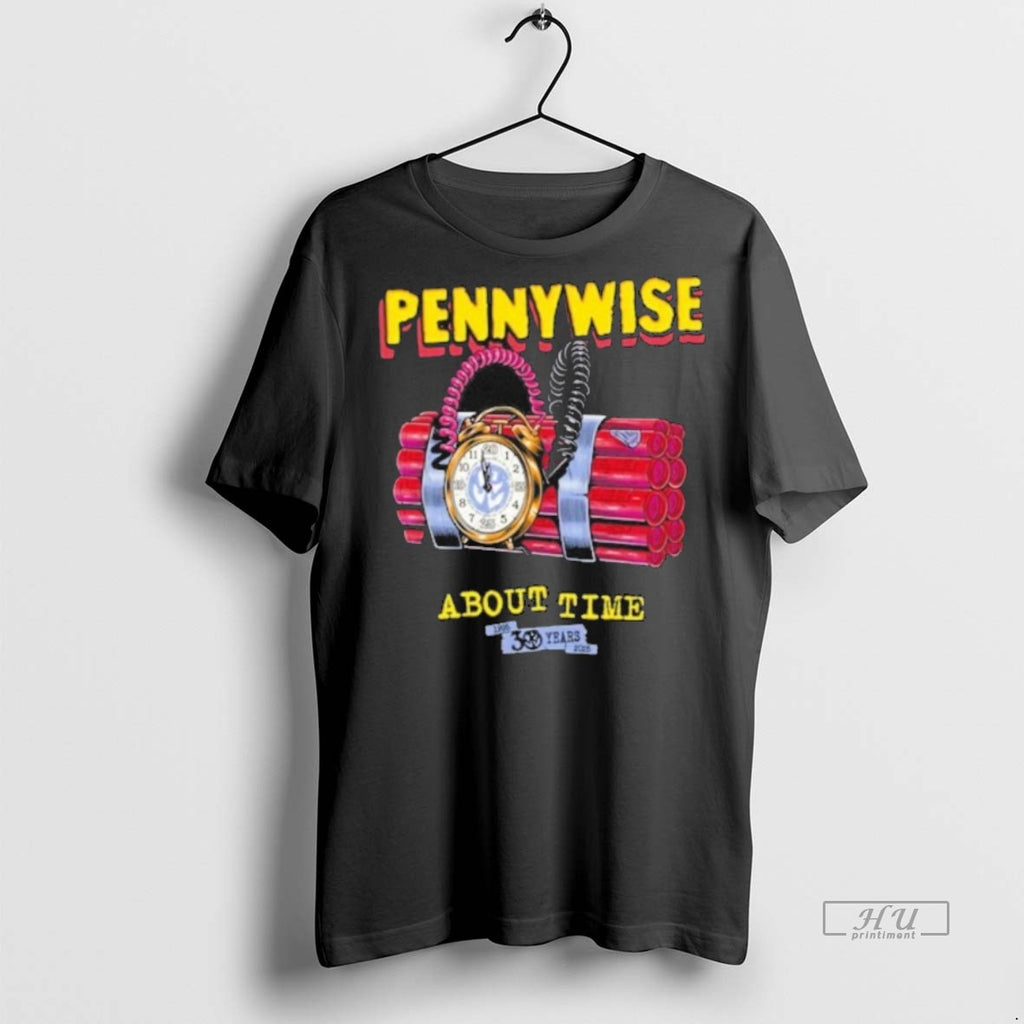 Officials Pennywise About Time 30yr Anniversary Tee Shirt Sweater