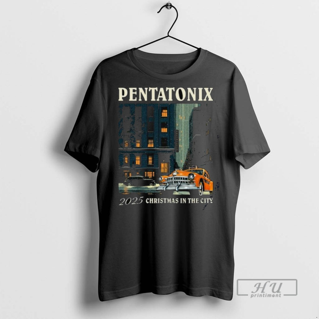 Officials Pentatonix 2025 Christmas In The City Long Sleve T Shirt