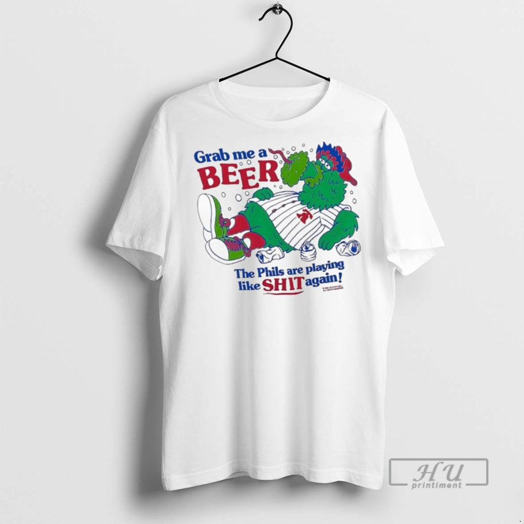 Officials Phanatic Philadelphia Phillies Mascot Grab Me A Beer The Phils Are Playing Like Shit