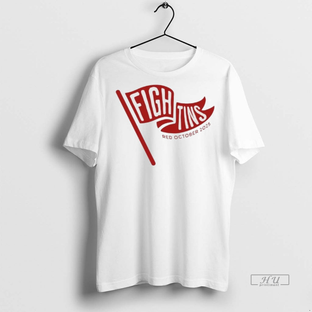 Officials Philadelphia Phillies Fightins Red October 2025 Tee Shirt Sweater