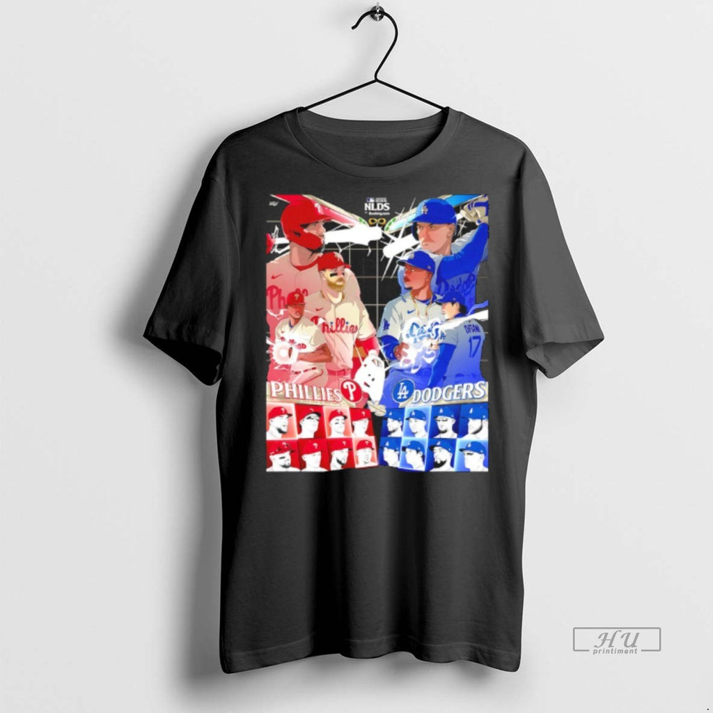 Officials Philadelphia Phillies Vs Los Angeles Dodgers 2025 Nlds Matchup Tee Shirt Sweater