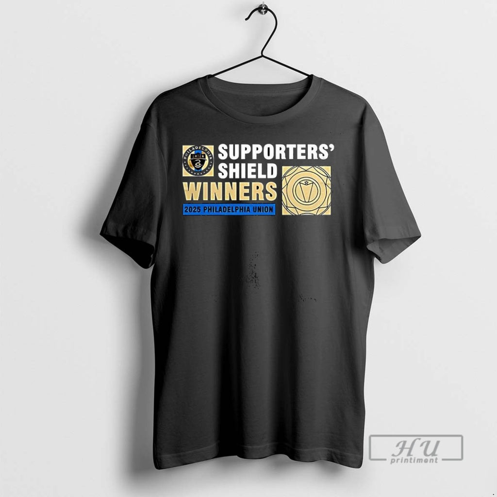 Officials Philadelphia Union Mls Supporters Shield 2025 Winners T Shirt