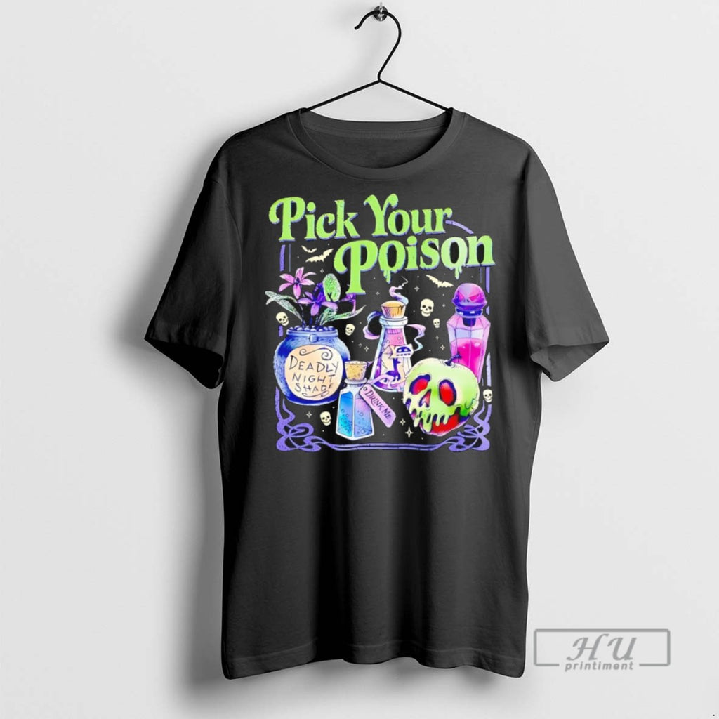 Officials Pick Your Poison Deadly Night Shade Halloween T Shirts Sweatshirt Hoodies