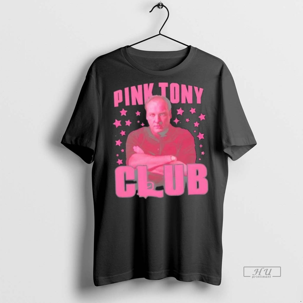 Officials Pink Tony Club Tee Shirt Sweater