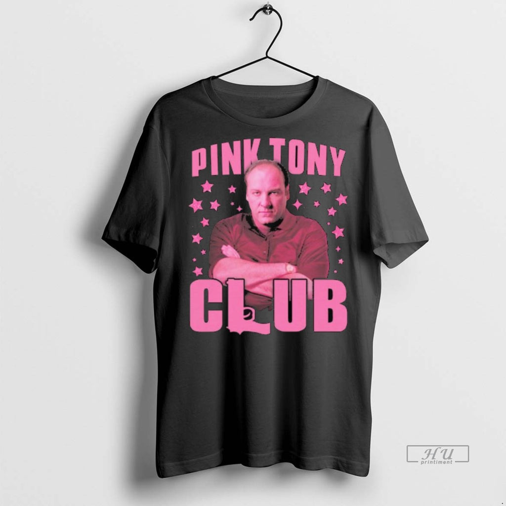 Officials Pink Tony Soprano Club Long Sleve Tee Shirt Sweater