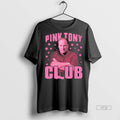 Officials Pink Tony Soprano Club Long Sleve Tee Shirt Sweater