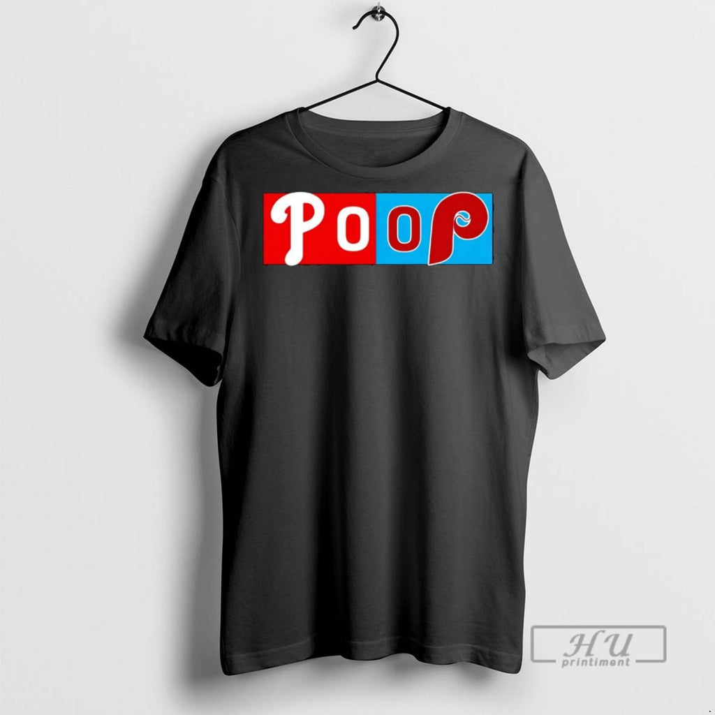Officials Poop Game Score Philadelphia Phillies T Shirts