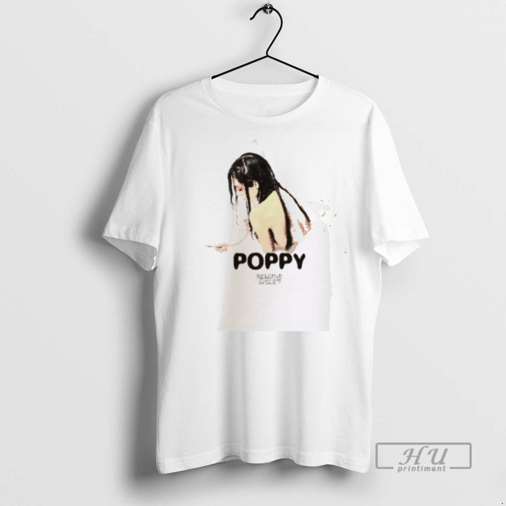 Officials Poppy Negative Spaces Album Cover T Shirt