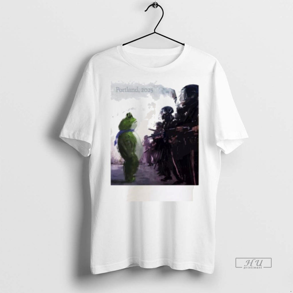 Officials Portland Frogman Fuck Ice 2025 Tee Shirt Sweater