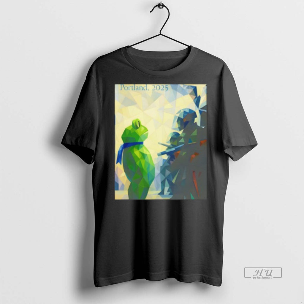 Officials Portland Freedom Frog Ice Anti Trump Tee Shirt Sweater