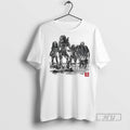 Officials Predator In Sumi E Art Style T Shirt Sweatshirt Hoodies