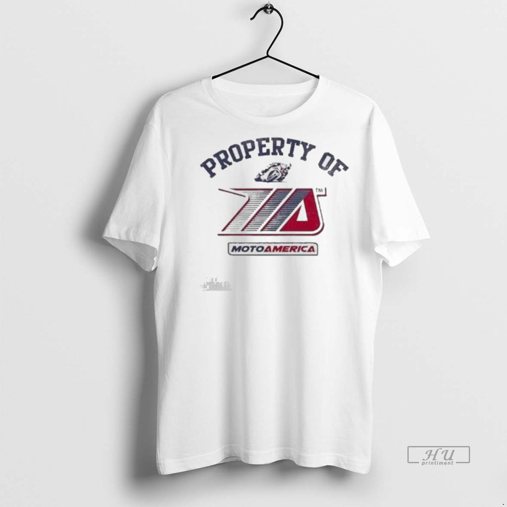 Officials Property Of Motoamerica Tee Shirt Sweater