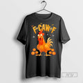 Officials Pumpkin Chicken F Caw F Funny Halloween T Shirt