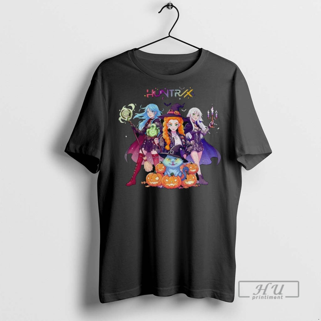 Officials Pumpkin Kpop Demon Hunter Spooky Huntrix Halloween 2025 T Shirt Sweatshirt Hoodies