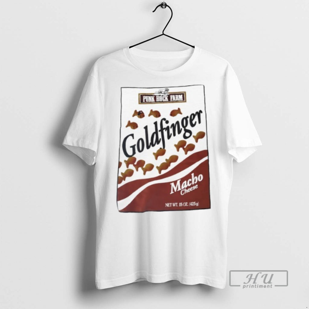 Officials Punk Rock Farm Goldfinger Macho Cheese T Shirt