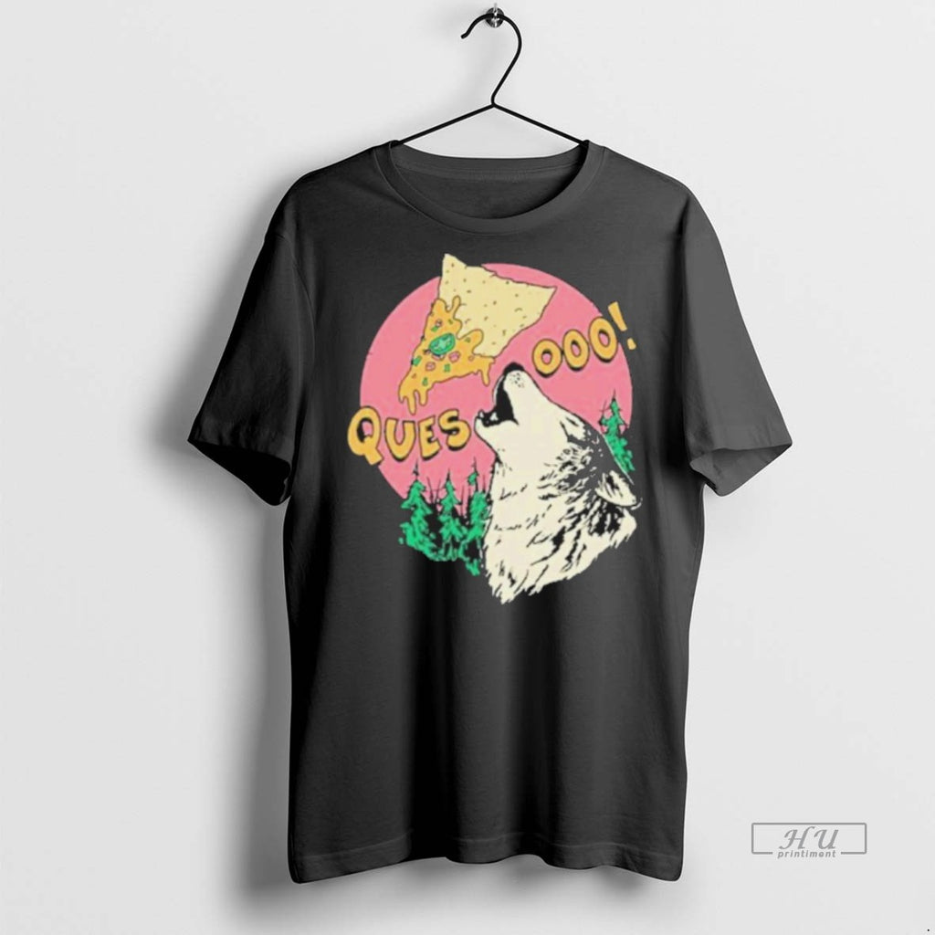 Officials Queso Lupus Wolf Pizza Tee Shirt Sweater