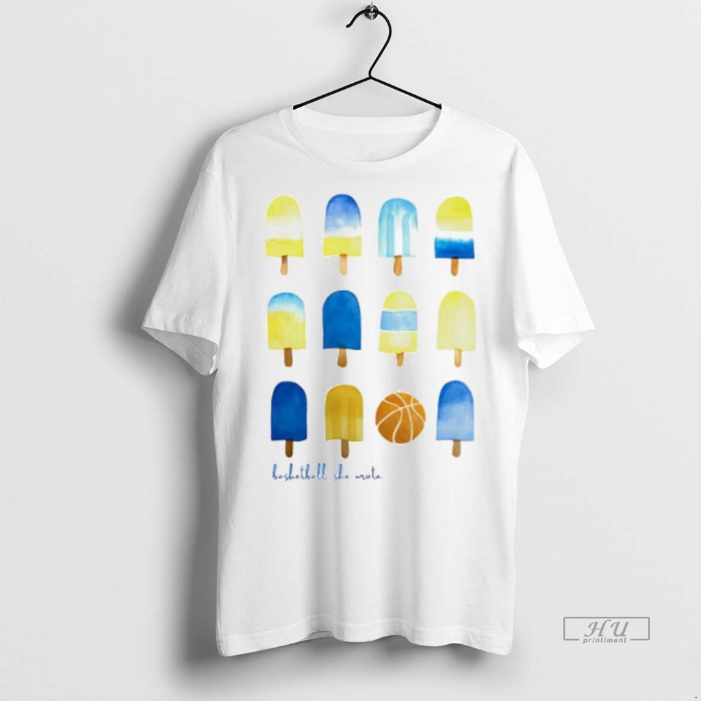 Officials Quintessential Basketball She Wrote Ice Cream Tee Shirt Sweater