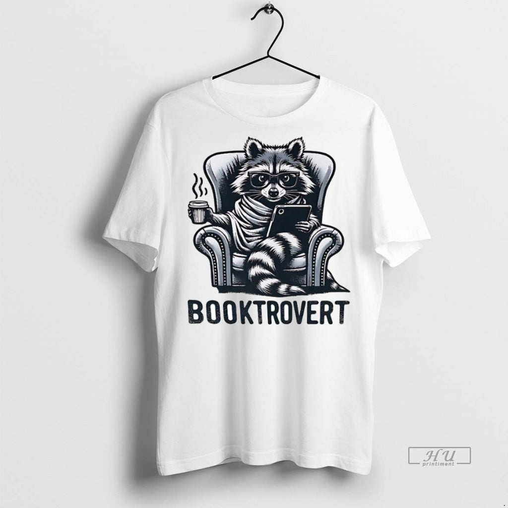 Officials Raccoon Booktrovert Tee Shirt Sweater