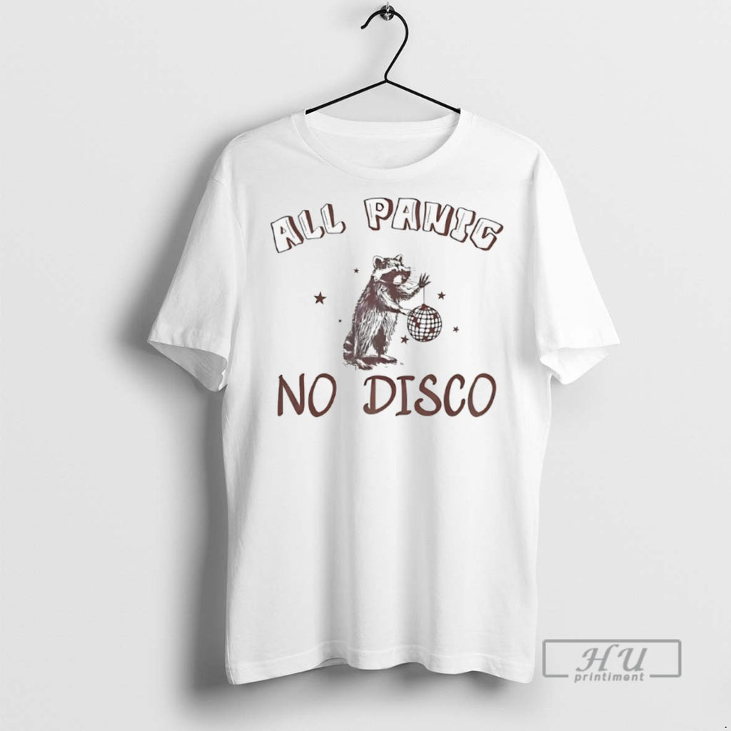 Officials Raccoon All Panic No Disco T Shirts