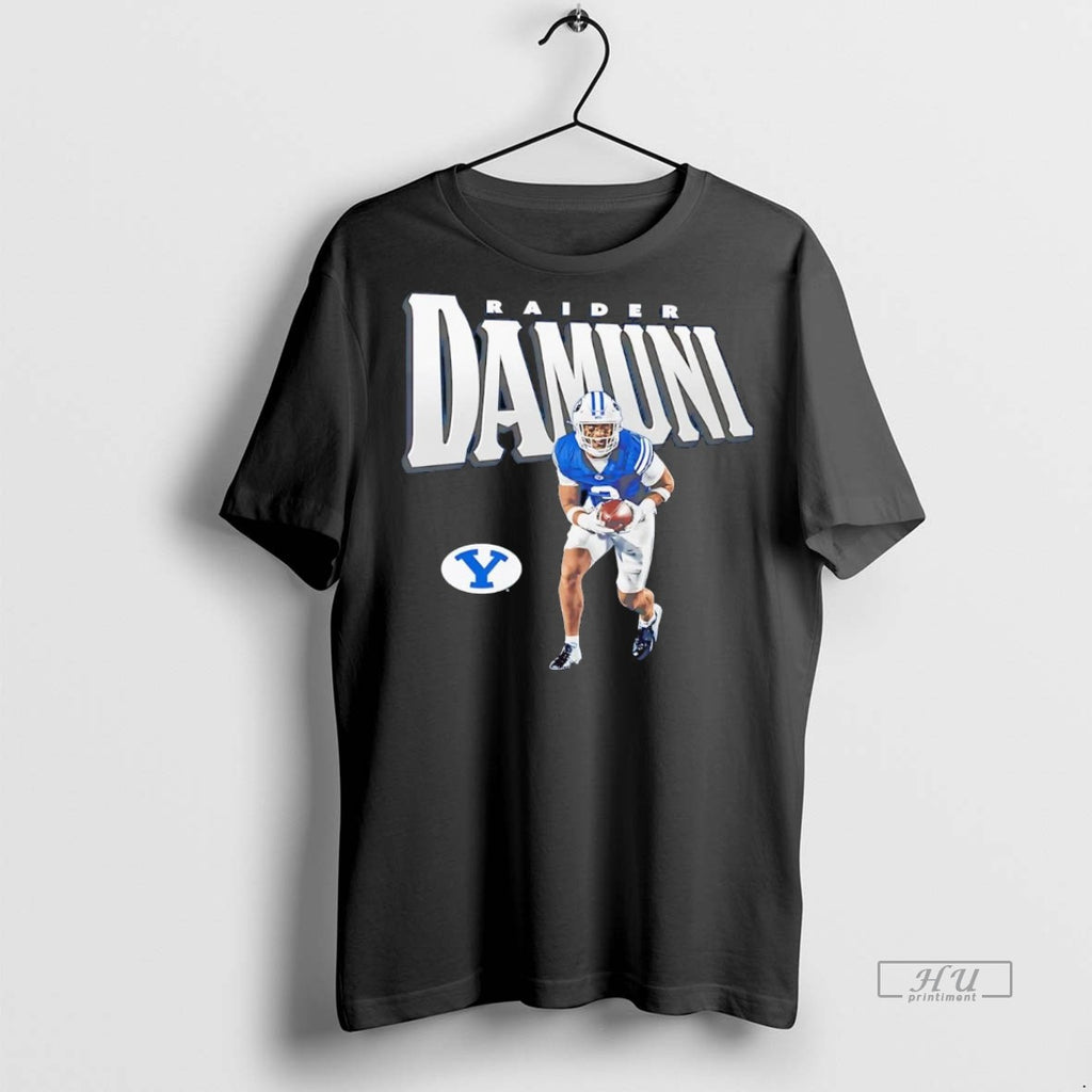 Officials Raider Damuni Illustrated Byu Cougars T Shirt Sweater