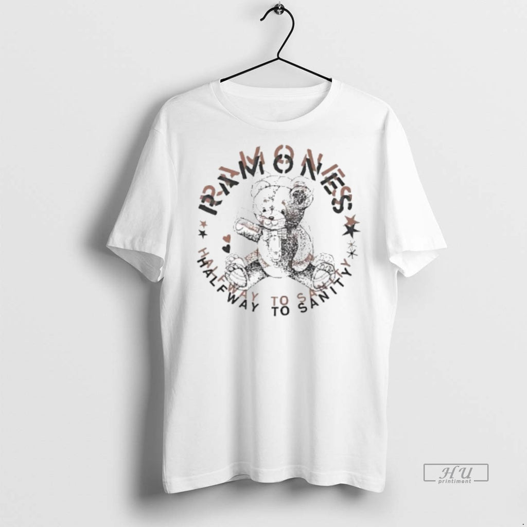 Officials Ramones Halfway To Sanity Studio Album Tee Shirt Sweater