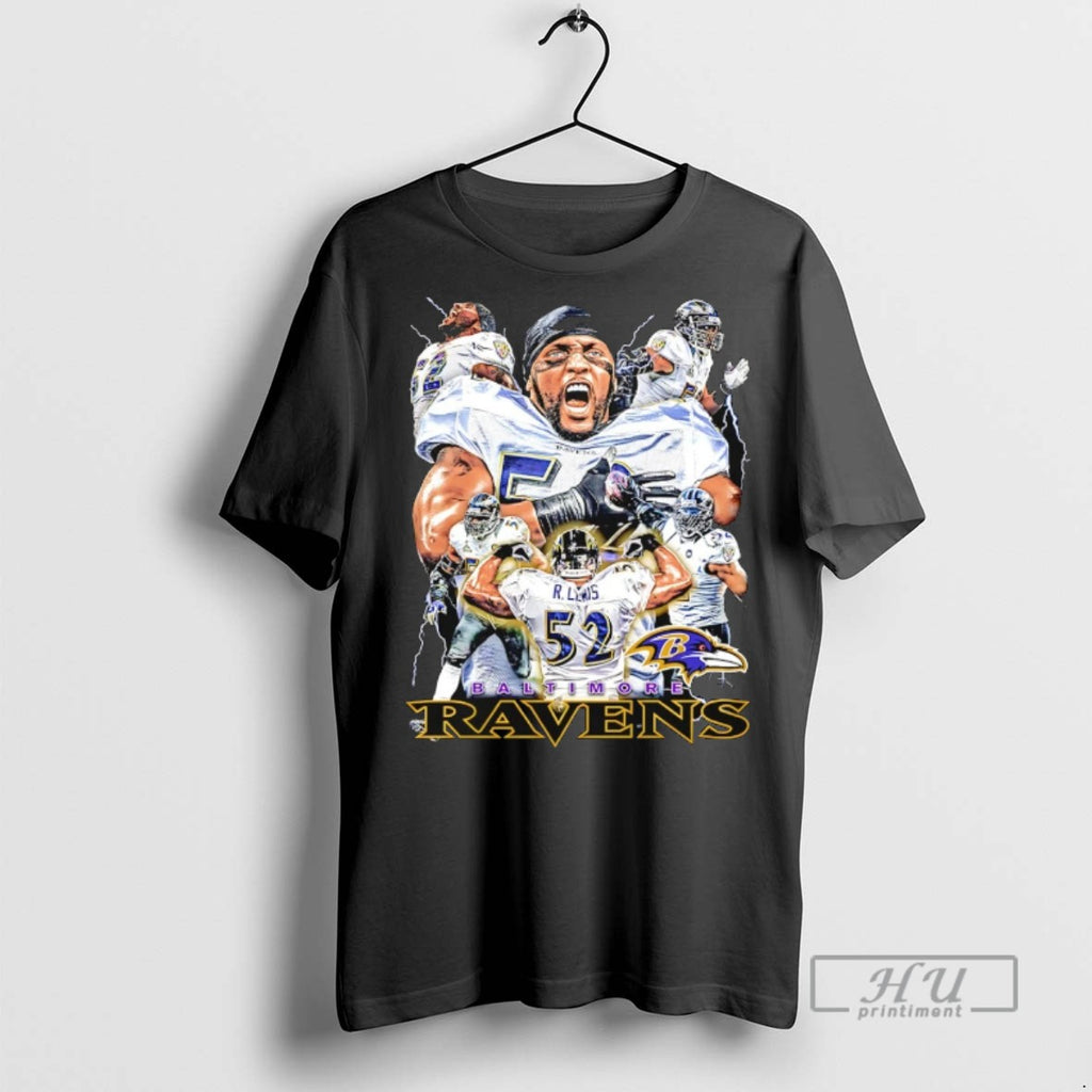 Officials Ray Lewis Baltimore Ravens Graphic T Shirts
