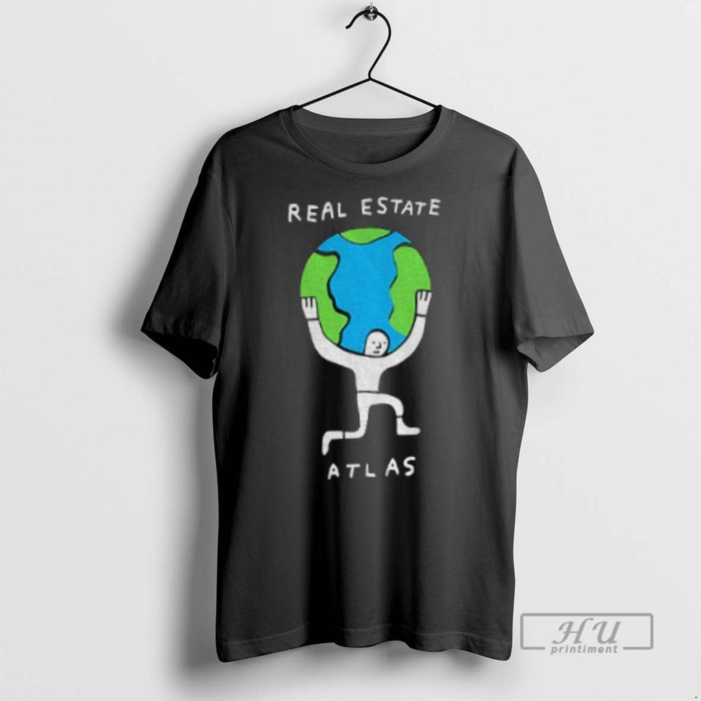 Officials Real Estate Atlas Planet Earth Graphic T Shirt