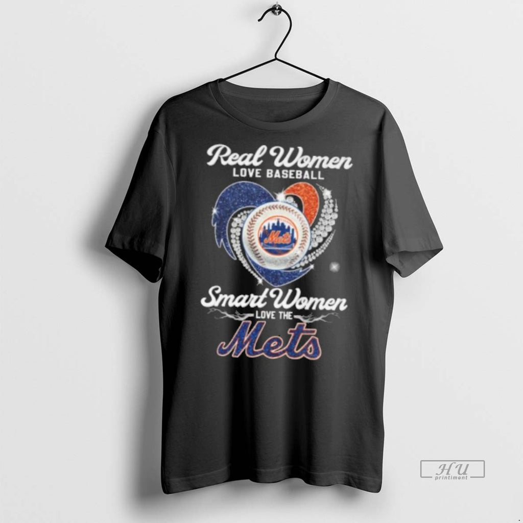 Officials Real Women Love Baseball Smart Women Love The New York Mets Diamond Heart 2025