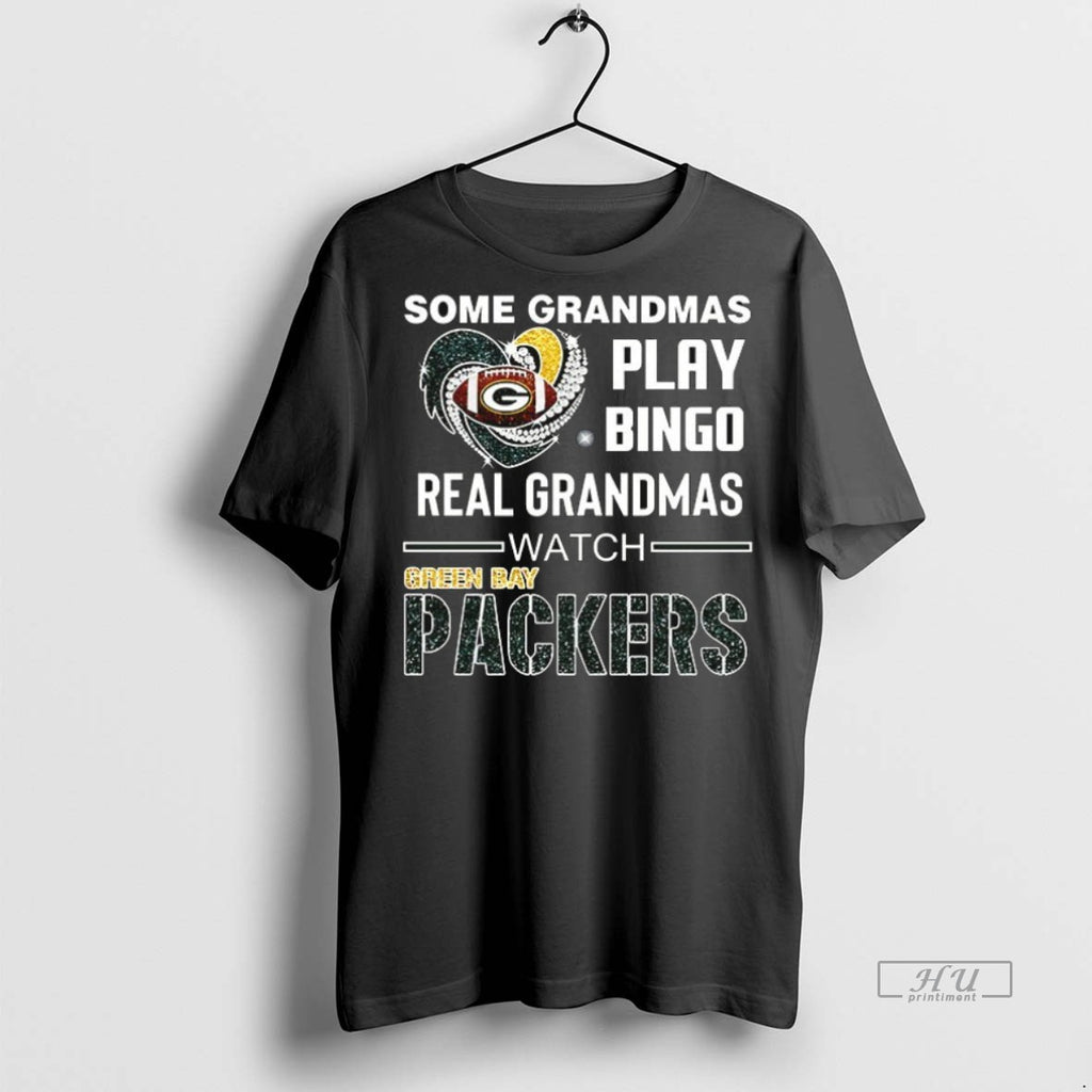 Officials Real Grandmas Play Bingo Real Grandmas Watch Green Bay Packers Ceramic Ceramic And Classic
