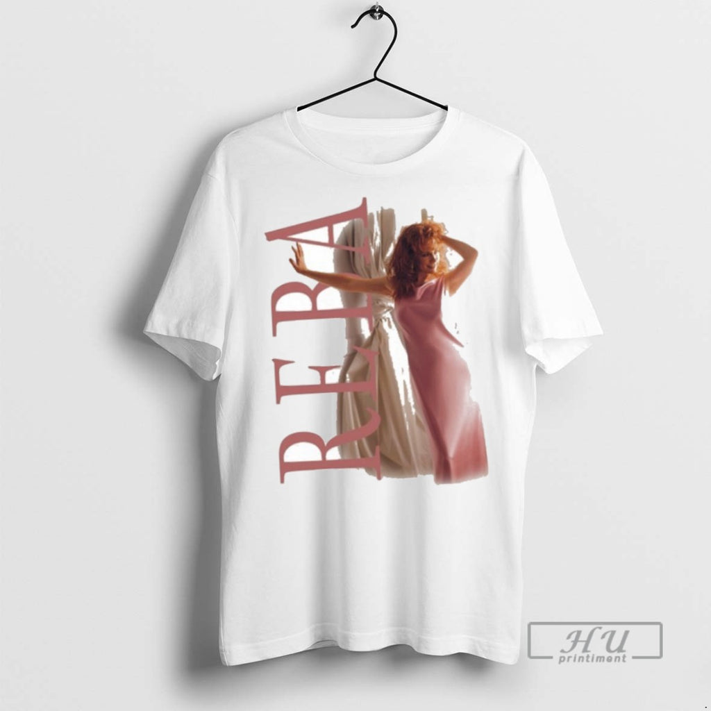 Officials Reba Mcentire Starting Over Pink Dress T Shirt