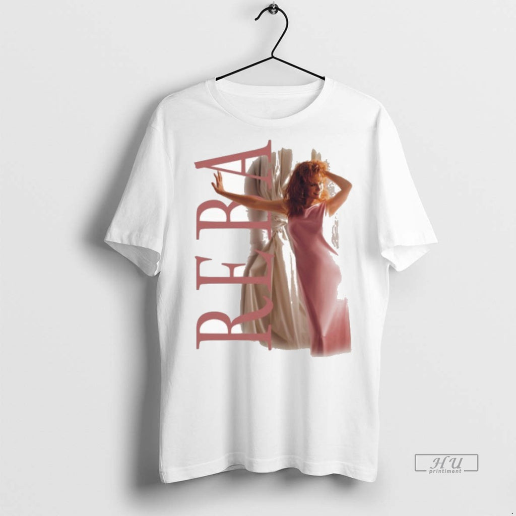 Officials Reba Mcentire Starting Over Pink Dress Tee Shirt Sweater