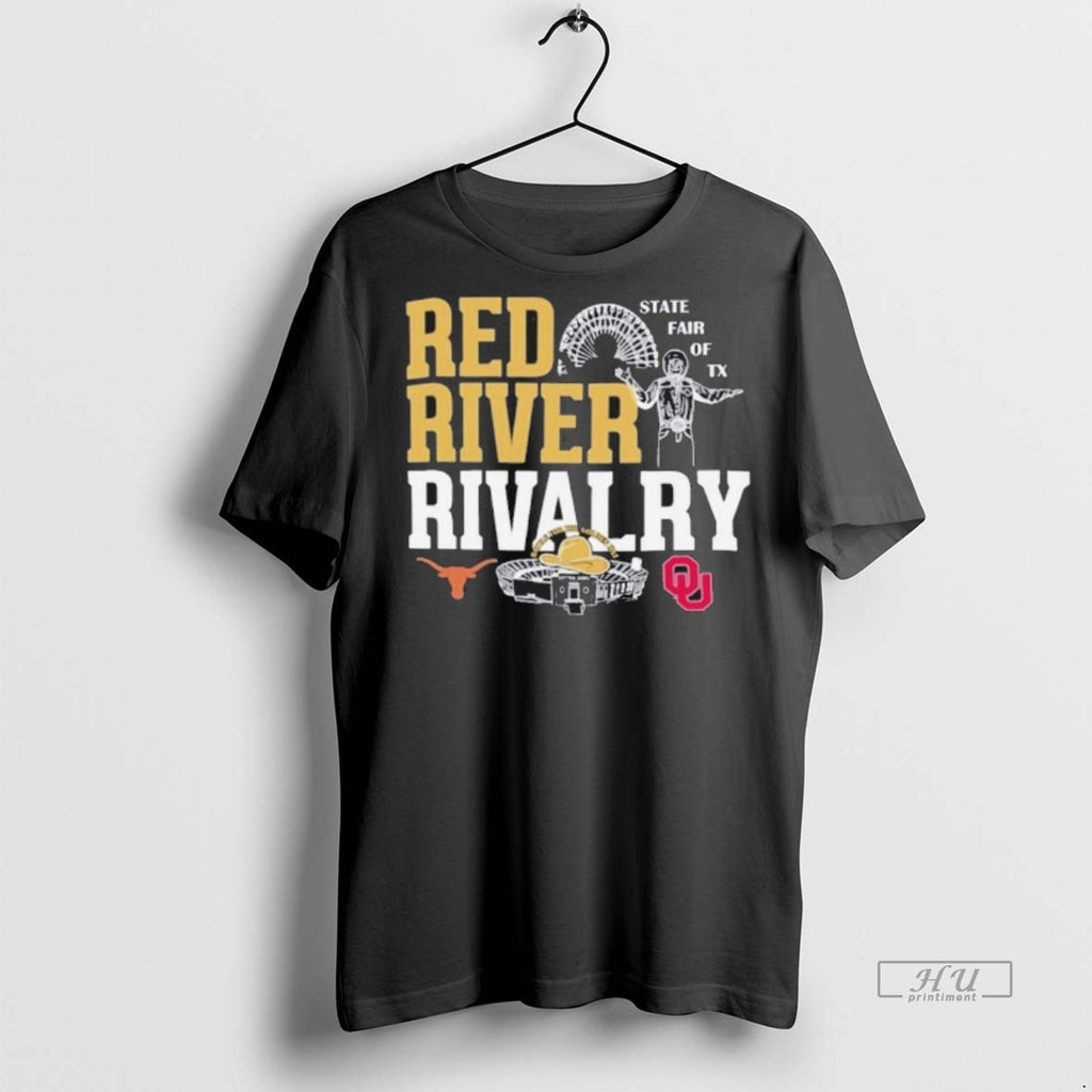 Officials Red River Rivalry Longhorns Vs Sooners 2025 T Shirt Sweater